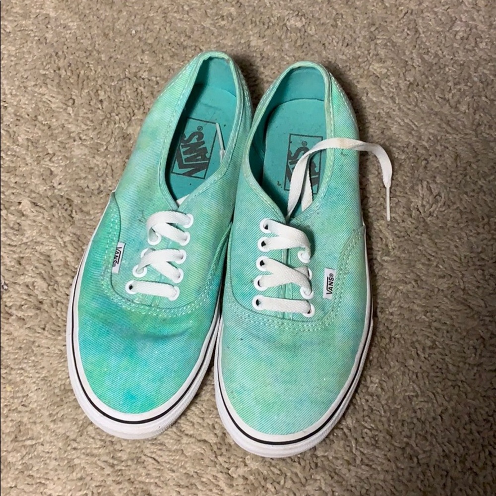 Turquoise Vans